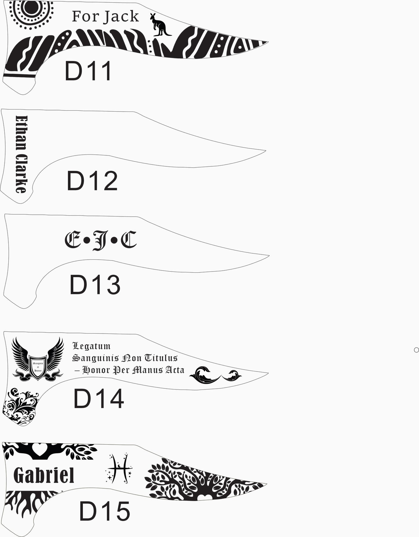 Personalized Pocket Knife with Ornate Handle | Custom Engraved Folding Knife for Men | Groomsmen Gift, Father's Day, Anniversary | Custom Text or Logo