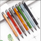 Custom Engraved Personalized Metal Pens 100 pack with same engraving for wedding school gift Business logo slogan students teachers