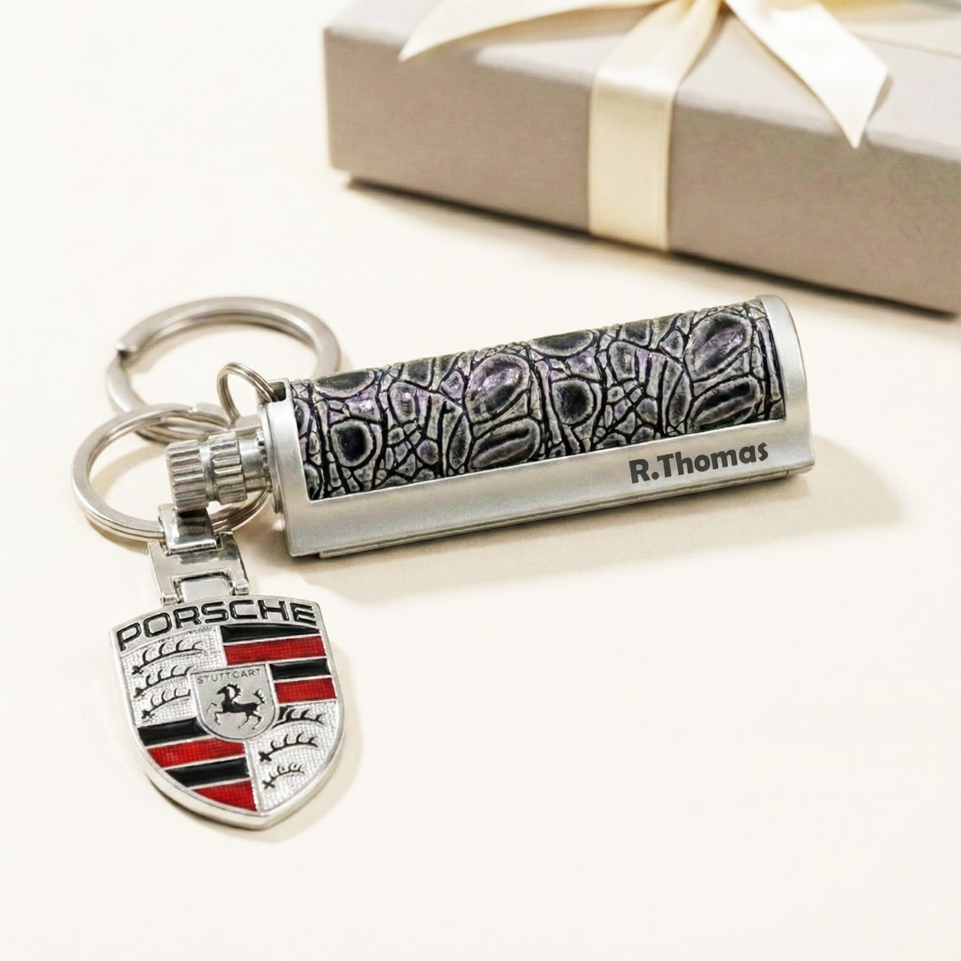 Silver keychain  