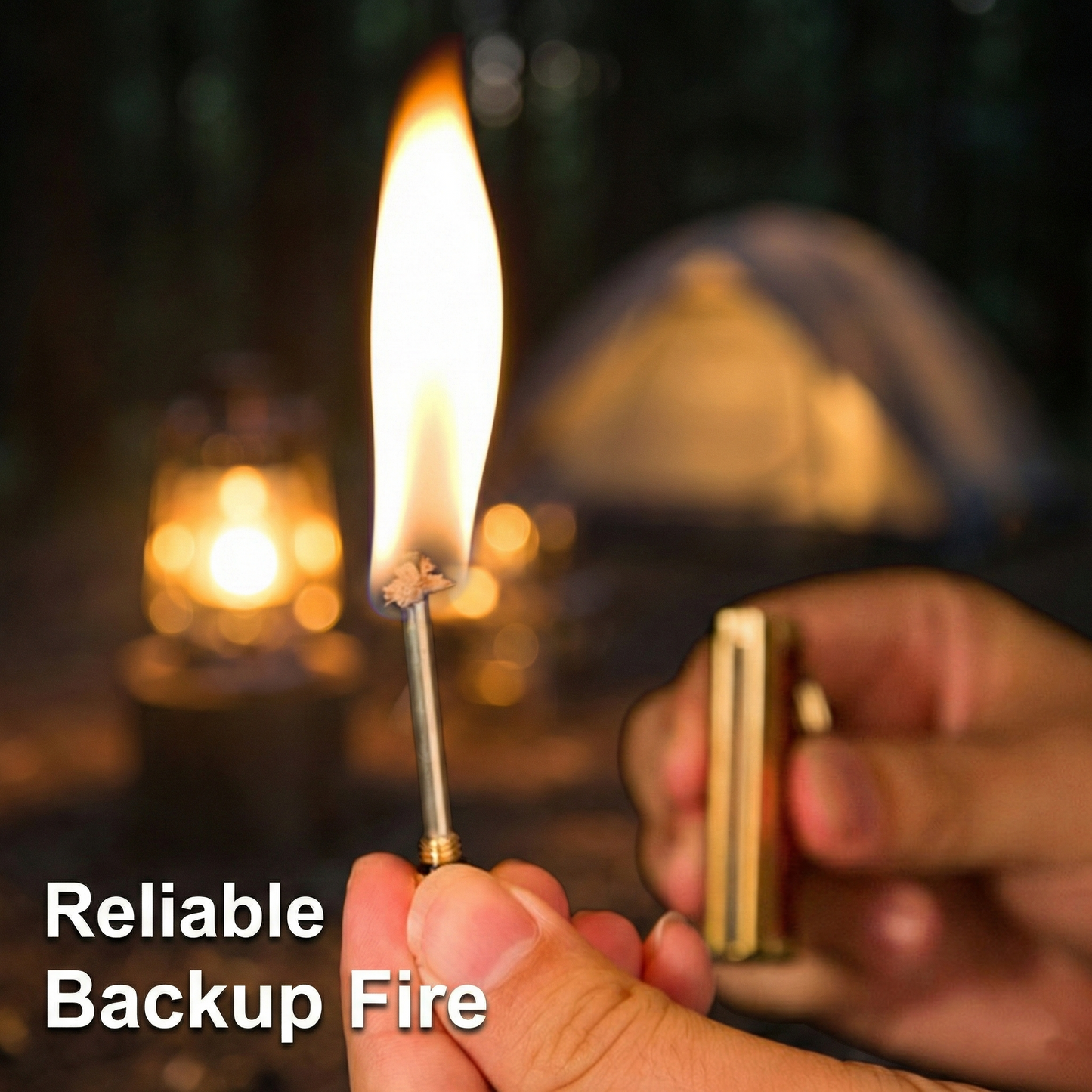 Custom Metal Fire Starter Keychain for Camping and EDC Gear - Windproof Everlasting Match for Outdoor Survival Australia